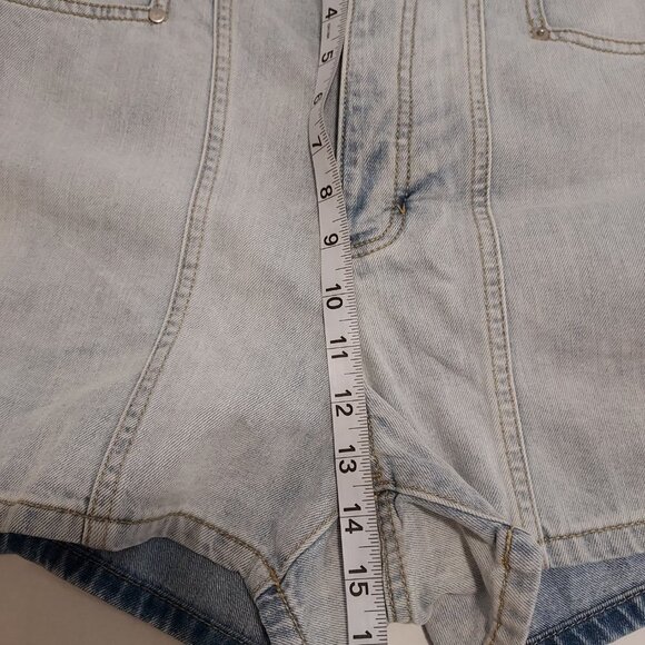 Happy Nature Ultra High Rise Seamed Shorts NWT - Picture 4 of 10